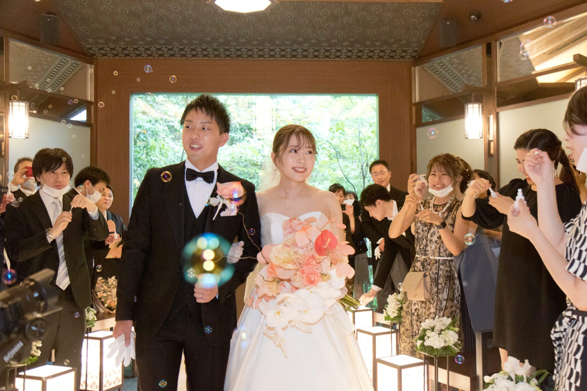 Withコロナ結婚式レポート ゲストとともに 光り続ける 星 をつくる結婚式 公式 アカガネリゾート京都東山1925 京都東山の結婚式場 ウエディング